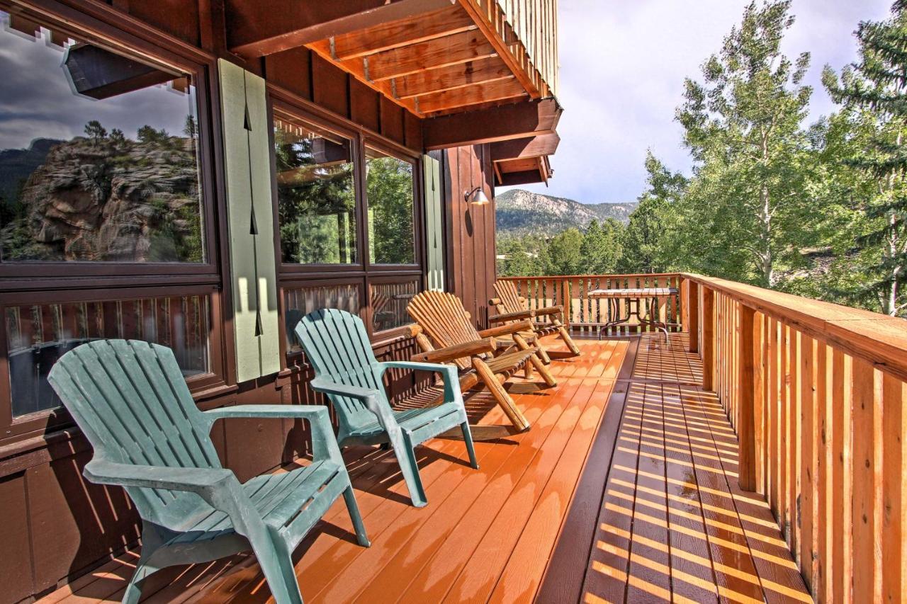 Peaceful Pines Estes Park Home Longs Peak View Exterior photo