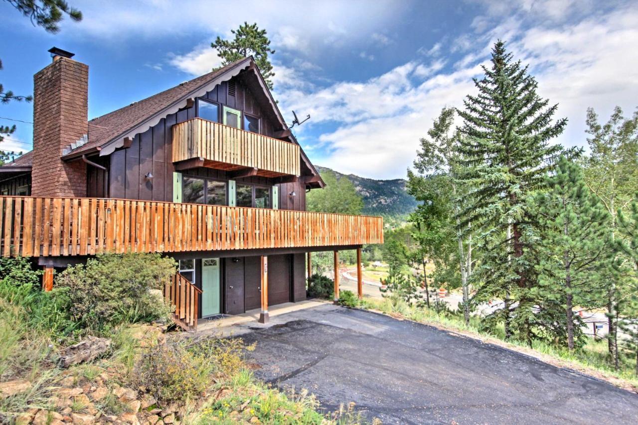 Peaceful Pines Estes Park Home Longs Peak View Exterior photo